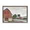 Stupell Industries Grace Farm Barn View Floating Frame, design by Errico & Slyp
